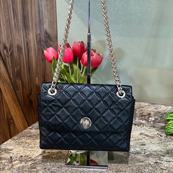 kate spade Handbags - Kate Spade EUC Natalia Smooth Leather Medium Flap Shoulder Bag